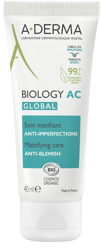 ADERMA BIOLOGY AC GLOBAL TRATTAMENTO OPACIZZANTE ANTI IMPERFEZIONI 40 ML - ADERMA BIOLOGY AC GLOBAL TRATTAMENTO OPACIZZANTE ANTI IMPERFEZIONI 40 ML
