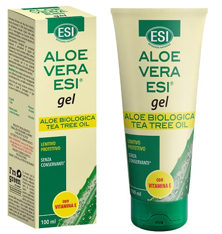 ESI ALOE VERA GEL TEA TREE CON VITAMINA E 100 ML - ESI ALOE VERA GEL TEA TREE CON VITAMINA E 100 ML