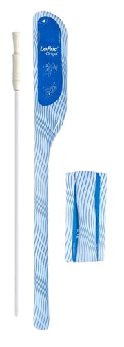 CATETERE URINARIO IDROFILO MONOUSO CON SOLUZIONE SALINA LOFRIC ORIGO PER UOMO MISURA CH12 LUNGHEZZA 40 CM PUNTA FLESSIBILE 30 PEZZI