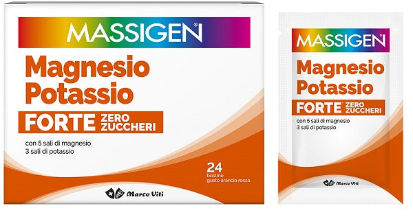 MAGNESIO POTASSIO FORTE ZERO ZUCCHERO 24 BUSTINE - MAGNESIO POTASSIO FORTE ZERO ZUCCHERO 24 BUSTINE