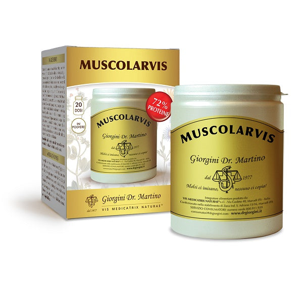 MUSCOLARVIS POLVERE 500 G - MUSCOLARVIS POLVERE 500 G