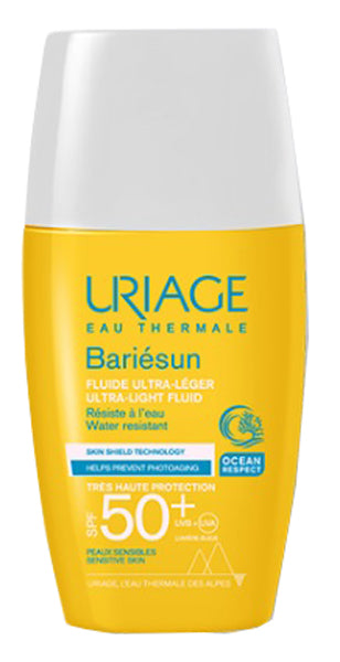 Uriage Bariésun Fluido Ultraleggero SPF 50+ Protezione Viso 30 ml