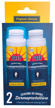 PREP SCHIUMA BARBA CLASSICA 2 PEZZI DA 50 ML