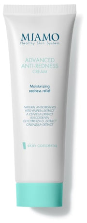Miamo Advanced Anti Redness Cream per Pelle Sensibile a Tendenza Couperosica 50 ml