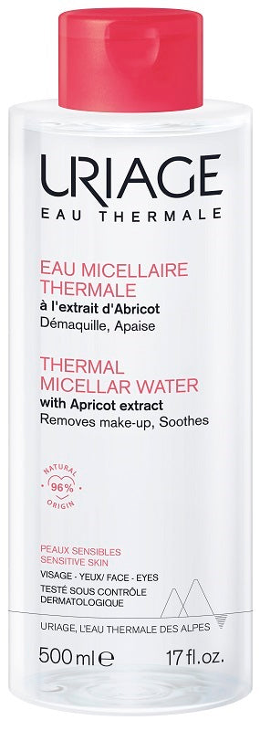 URIAGE EAU MICELLAIRE THERMALE PELLI SECCHE FLACONE 500 ML
