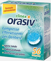 ORASIV CLINEX 56 COMPRESSE EFFERVESCENTI