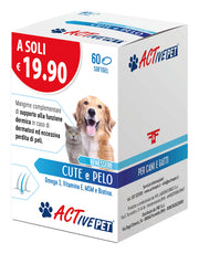 ACTIVE PET BENESSERE CUTE E PELO 60 SOFTGEL