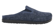 ELIO ELASTIC WOOL PANTOFOLA MAN NAVY BLUE 41