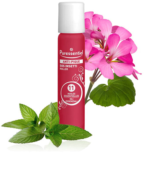PURESSENTIEL SOS INSETTI ROLL ON MULTI LENITIVO BIO 5 ML - PURESSENTIEL SOS INSETTI ROLL ON MULTI LENITIVO BIO 5 ML