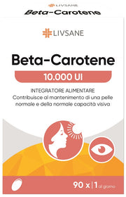 LIVSANE BETA-CAROTENE 10000 UI 60 CAPSULE