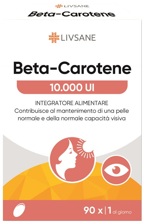 LIVSANE BETA-CAROTENE 10000 UI 60 CAPSULE