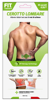 FIT THERAPY CEROTTO LOMBARE 10 PEZZI
