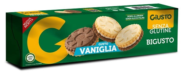 GIUSTO SENZA GLUTINE BIGUSTO VANIGLIA 120 G - GIUSTO SENZA GLUTINE BIGUSTO VANIGLIA 120 G