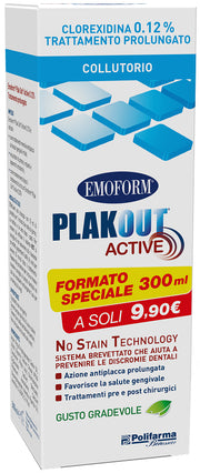 EMOFORM PLAK OUT 0,12% 300 ML