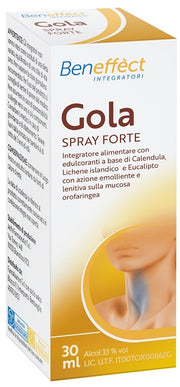 BENEFFECT GOLA SPRAY FORTE 30 ML