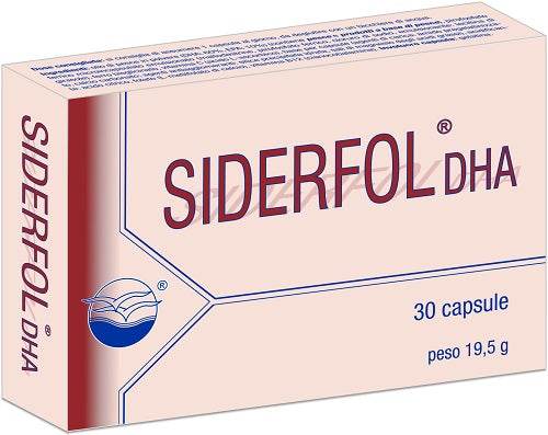 SIDERFOL DHA 30 CAPSULE
