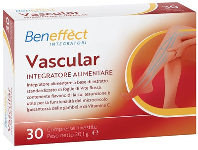 BENEFFECT VASCULAR 30 COMPRESSE