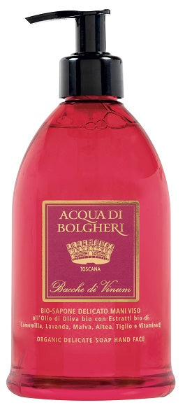 Acqua di Bolgheri Sapone Delicato Bio Bacche di Vinum 500ml