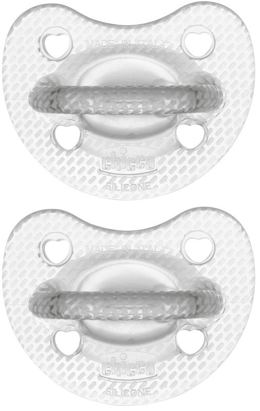 CHICCO GOMMOTTO SILICONE CRYSTAL 6-16 MESI 2 PEZZI - CHICCO GOMMOTTO SILICONE CRYSTAL 6-16 MESI 2 PEZZI