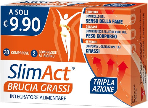 SLIM ACT BRUCIA GRASSI 30 COMPRESSE