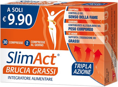 SLIM ACT BRUCIA GRASSI 30 COMPRESSE