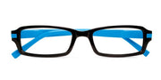 OCCHIALE DA LETTURA PREMONTATO TWINS SILVER GENTLEMAN BLU +2,50