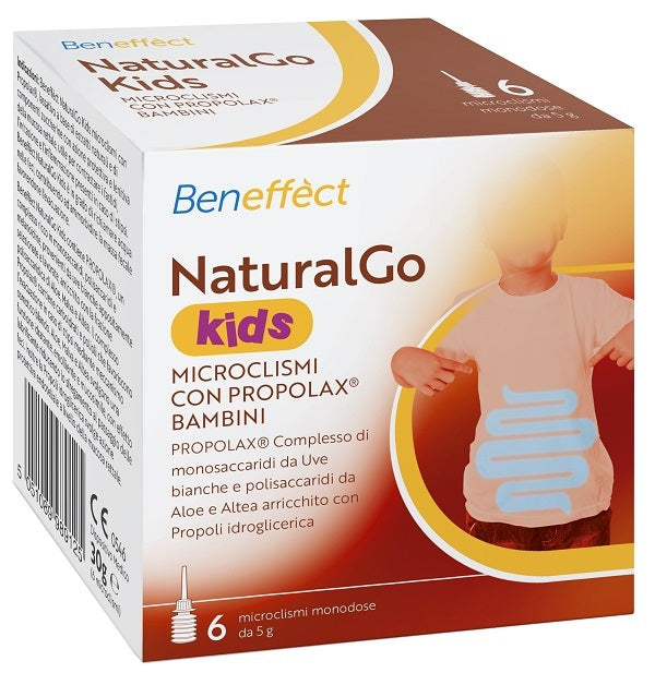 BENEFFECT NATURALGO KIDS 6 MICROCLISMI