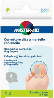 CORRETTORE DITA A MARTELLO MASTER-AID FOOTCARE CON ANELLO 1PEZZO C14