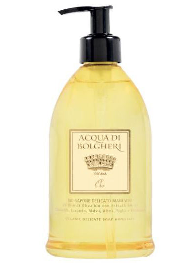 Acqua di Bolgheri Sapone Delicato Bio Oro 500ml - Acqua di Bolgheri Sapone Delicato Bio Oro 500ml