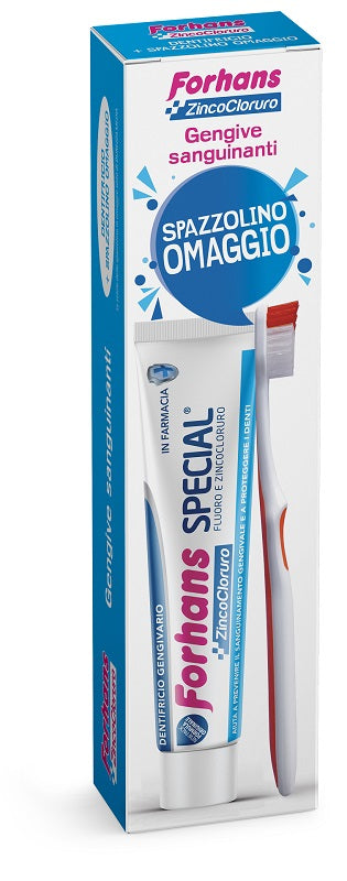 FORHANS DENTIFRICIO SPECIAL + SPAZZOLINO