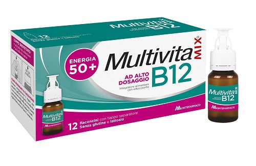MULTIVITAMIX B12 12 FLACONCINI - MULTIVITAMIX B12 12 FLACONCINI