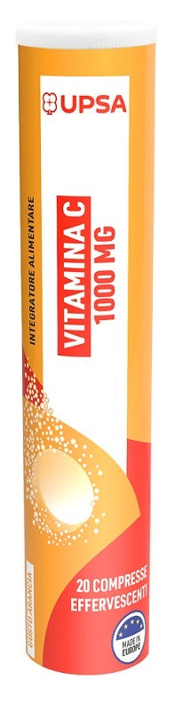 UPSA VITALITY VITAMINA C 1000 MG 20 COMPRESSE EFFERVESCENTI - UPSA VITALITY VITAMINA C 1000 MG 20 COMPRESSE EFFERVESCENTI