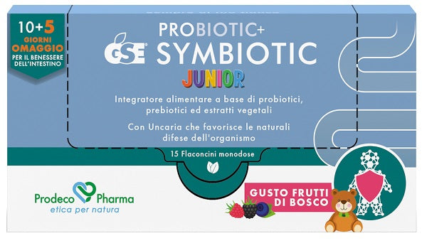 PROBIOTIC+ GSE SYMBIOTIC JUNIOR 15 FLACONCINI - PROBIOTIC+ GSE SYMBIOTIC JUNIOR 15 FLACONCINI