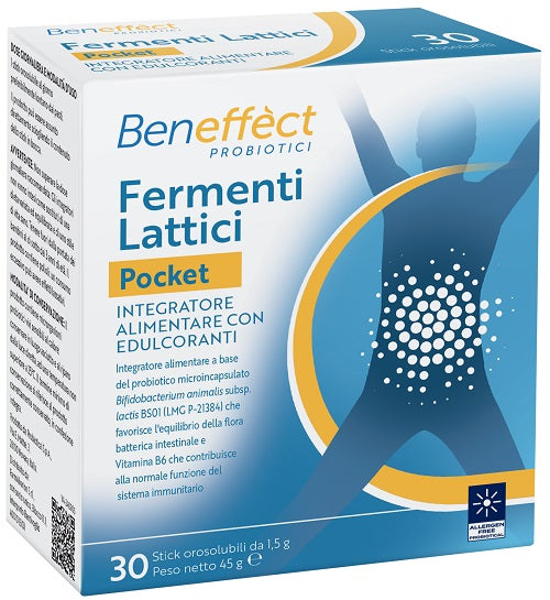 BENEFFECT POCKET 30 STICK OROSOLUBILI