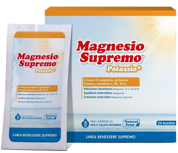 MAGNESIO SUPREMO POTASSIO+ 24 BUSTINE - MAGNESIO SUPREMO POTASSIO+ 24 BUSTINE