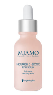 Miamo Longevity Plus Nourish 3-Biotic Rich Serum Siero Anti-Age Viso 30 ml