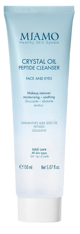 Miamo Crystal Oil Peptides Struccante Viso e Occhi 150 ml