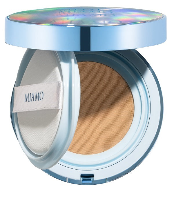 Miamo REFILL Second Skin Mesh Fondotinta Cushion con SPF50 Colore Sand 13,5g