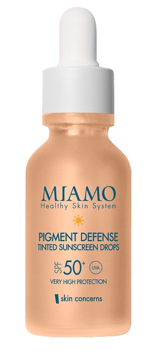 Miamo Pigment Defense Tinted Sunscreen Drops Siero Anti-Macchie spf50+ 30 ml colorato
