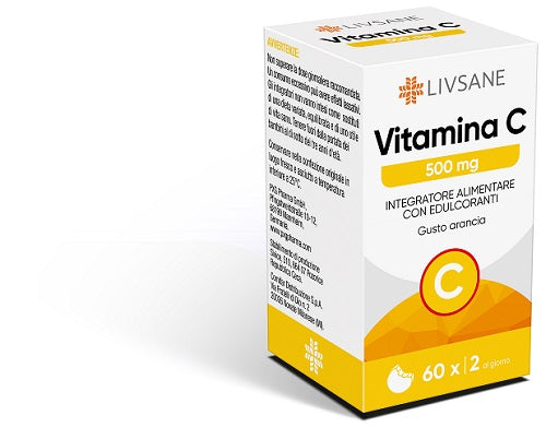 LIVSANE VITAMINA C 60 COMPRESSE MASTICABILI