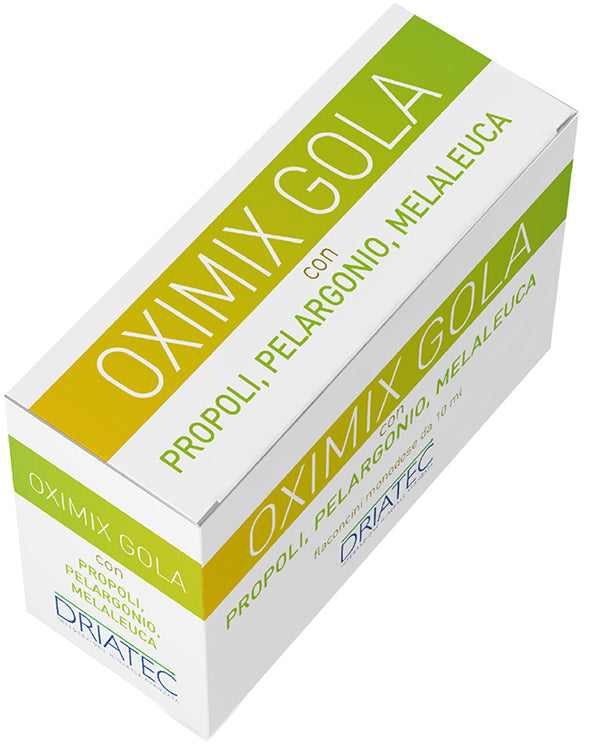 OXIMIX GOLA 10 FLACONCINI DA 10 ML - OXIMIX GOLA 10 FLACONCINI DA 10 ML