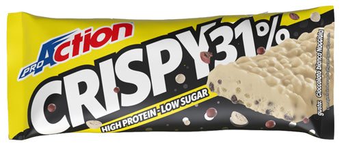 PROACTION CRISPY BAR 31% CIOCCOLATO BIANCO NOCCIOLA 40 G
