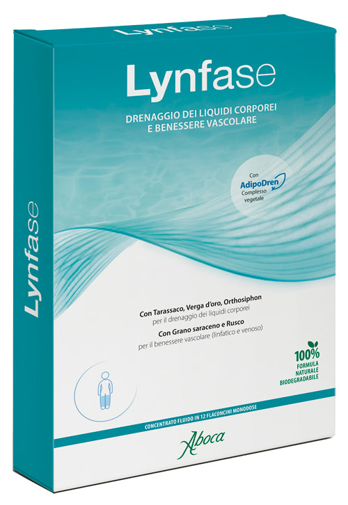 LYNFASE CONCENTRATO FLUIDO 12 FLACONCINI DA 13,3 G - LYNFASE CONCENTRATO FLUIDO 12 FLACONCINI DA 13,3 G