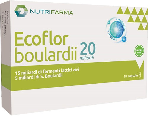 ECOFLOR BOULARDII 20 MILIARDI 10 CAPSULE - ECOFLOR BOULARDII 20 MILIARDI 10 CAPSULE