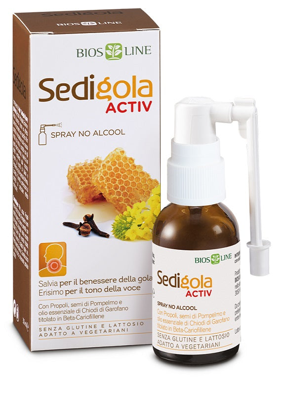 APIX SEDIGOLA ACTIV SPRAY GOLA 30 ML - APIX SEDIGOLA ACTIV SPRAY GOLA 30 ML