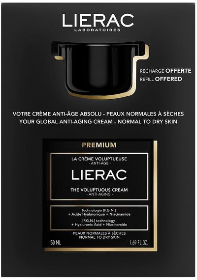 Lierac Premium Crema Voluptuouse 50ml+ IN OMAGGIO 1 Ricarica 50ml