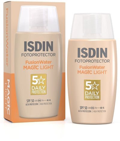 FUSION WATER MAGIC COLOR LIGHT SPF50 50 ML