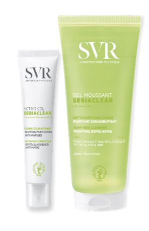 SEBIACLEAR SET ACTIVE GEL 40 ML + GEL MOUSSANT 200 ML - SEBIACLEAR SET ACTIVE GEL 40 ML + GEL MOUSSANT 200 ML