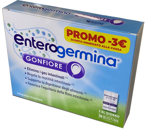 ENTEROGERMINA GONFIORE 10 BUSTINE 4 G PROMO - ENTEROGERMINA GONFIORE 10 BUSTINE 4 G PROMO