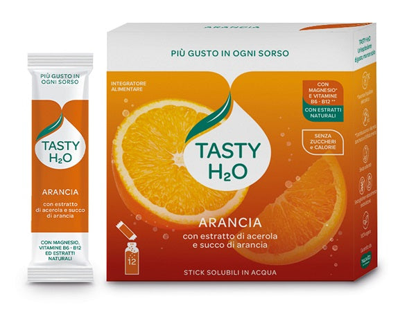 TASTY H2O ARANCIA 12 STICK DA 2,5 G